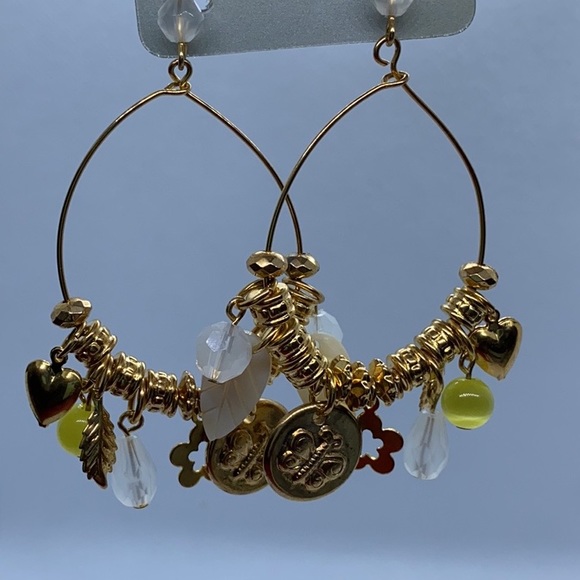 NWT Aldo Hoops Chandelier Carm Earrings - Picture 2 of 10